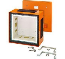 Коробка распределительная ОП 255х255х160мм IP66 с клемм. FK 5000 оранж. HENSEL 60001073