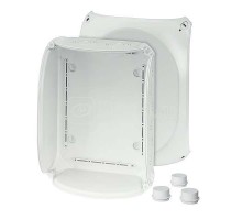 Коробка распределительная ОП 295х225х122мм IP55(ESM)/IP66(AKM)ESM DK 3500 G 40х3 гермет. зона 17-30мм сер. HENSEL 62000017
