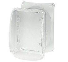 Коробка распределительная ОП 355х255х122мм IP66 DK 5000 G 10 предн. отвер. М25/М40/М63 сер. HENSEL 62000020