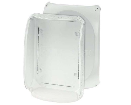 Коробка распределительная ОП 355х255х122мм IP66 DK 5000 G 10 предн. отвер. М25/М40/М63 сер. HENSEL 62000020