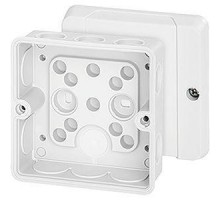 Коробка распределительная ОП 88х88х47мм IP55 DE 9321 бел. HENSEL 6000320