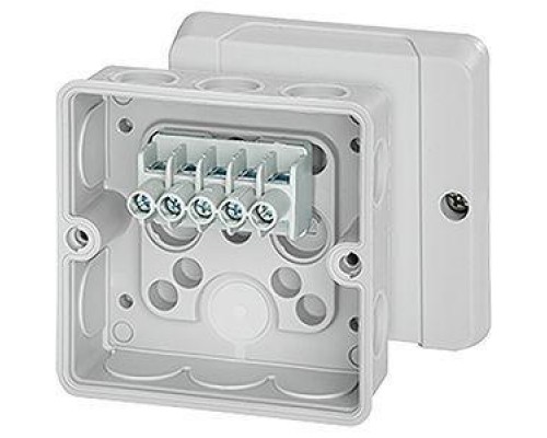 Коробка распределительная ОП 88х88х47мм IP55 с клемм. DE 9325 сер. HENSEL 6000044