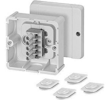 Коробка распределительная ОП 88х88х49мм IP54 с клемм. сер. DP 9025 HENSEL 6000038