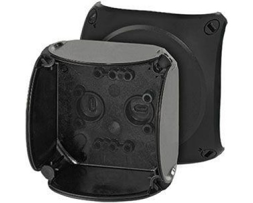Коробка распределительная ОП 93х93х62мм IP66/67 KF 0200 C черн. HENSEL 62000082