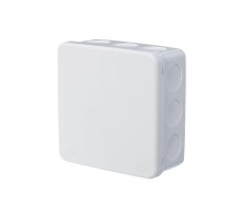 Коробка разветвительная квадратная 104х104мм IP65 бел. ABB 2TKA140002G1