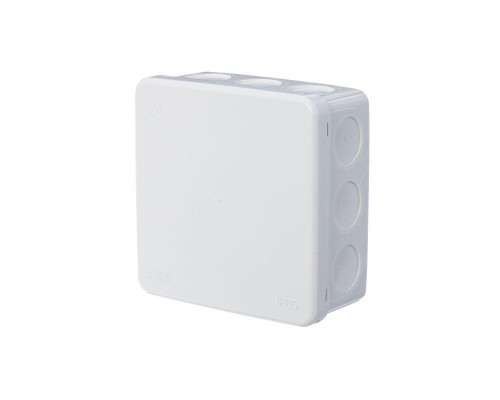 Коробка разветвительная квадратная 104х104мм IP65 бел. ABB 2TKA140002G1