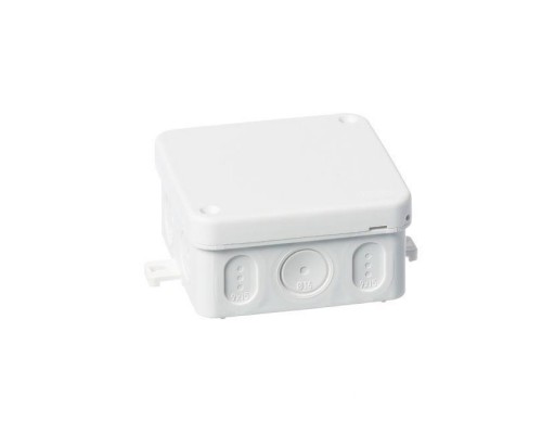 Коробка разветвительная квадратная 75х75мм IP65 бел. ABB 2TKA140010G1