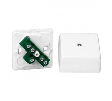 Коробка соед. 60х60 IP20 + колодка 5х440В RAL9003 бел. SchE IMT34352