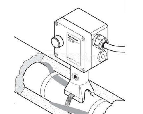 Коробка соединительная на ножке со светодиодом для подвода пит. одного греющ. кабеля Raychem JBS-100-L-EP