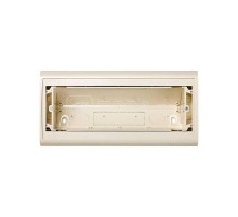 Коробка угловая для рамок на 8 узк. модулей Simon82 сл. кость 82772-31