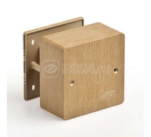 Коробка универсальная для кабель-каналов 85х85х42 бук (светл. основа) IP40 Рувинил 65015-38М