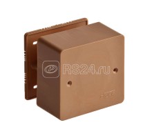 Коробка универсальная для кабель-каналов 85х85х45 корич. IP40 Рувинил 65015К