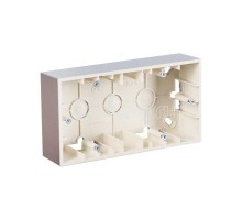 Коробка установочная ОП 2-м Simon15 алюм. 1590752-033