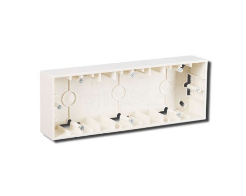 Коробка установочная ОП 3-м Simon15 сл. кость 1590753-031