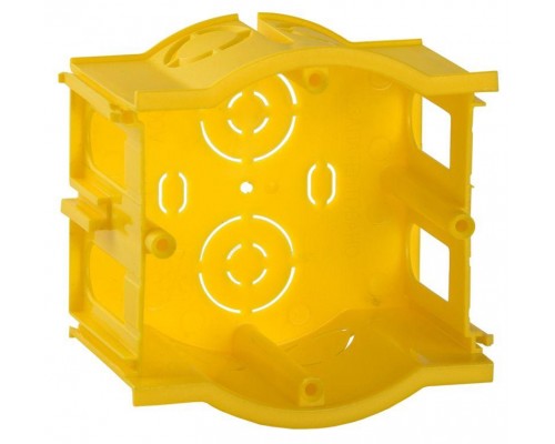 Коробка установочная С3 d68x45 для твердых стен (сборная проходная) (опт. уп) ИЭК UKT10-068-045-000-K0-N-UO