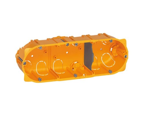 Коробка встр. для сух. перегор. 3п глуб. 40мм Batibox Leg 080043