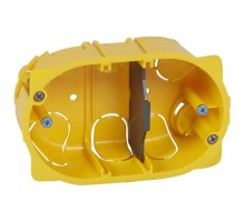Коробка встр. для сух. перегор. 3п глуб. 40мм Batibox Leg 080049