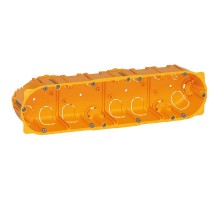 Коробка встр. для сух. перегор. 4п глуб. 40мм Batibox Leg 080044