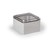 Корпус Cubo D 120х122х86мм глухая стенка прозрачн. крышка ABS IP66/67 ENSTO DABP121209T