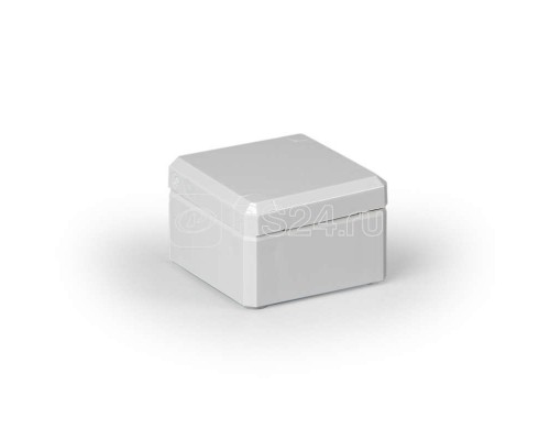 Корпус Cubo D 53х55х36мм глухая стенка сер. крышка ABS IP66/67 ENSTO DABP050504G