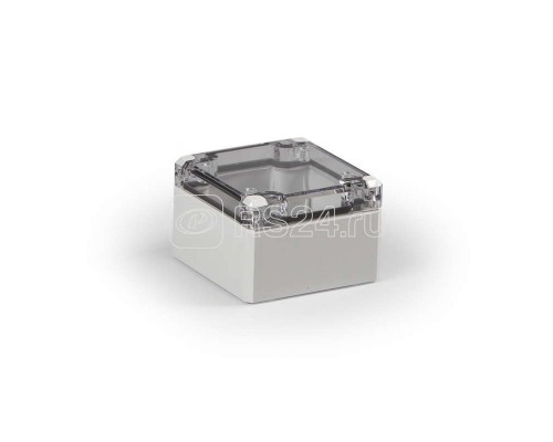 Корпус Cubo D 80х82х56мм глухая стенка прозрачн. крышка ABS IP66/67 ENSTO DABP080806T