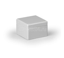 Корпус Cubo D 80х82х56мм глухая стенка сер. крышка ABS IP66/67 ENSTO DABP080806G