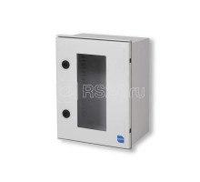 Корпус Cubo N 300х400х200мм полиэстер IP66 глухая стенка прозрачное окно 141х281мм полиэстер IP66 ENSTO NGRW304020