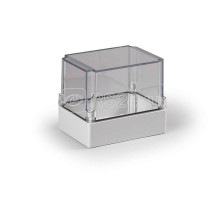 Корпус Cubo S 125х175х150мм 50мм основание глухая стенка прозрачн. крышка PC IP66/67 ENSTO SPCP131815T