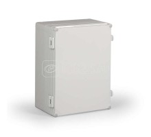 Корпус Cubo W 300х400х185 с петлями и замками рамная вставка сер. крышка PC IP66 ENSTO WPCP304018G