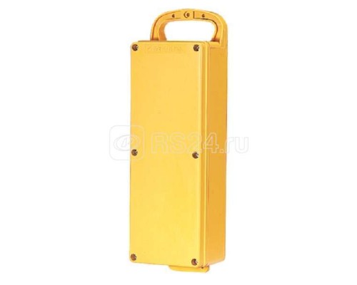 Корпус EverGUM переносной с ручкой с клеммами N+PE размер 445х135х96мм IP44 желт. Mennekes 70062