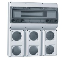 Корпус комб. поста 6 роз. 16А Leg 057709