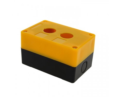 Корпус КП102 2 кнопки пластик. жел. EKF cpb-102-o