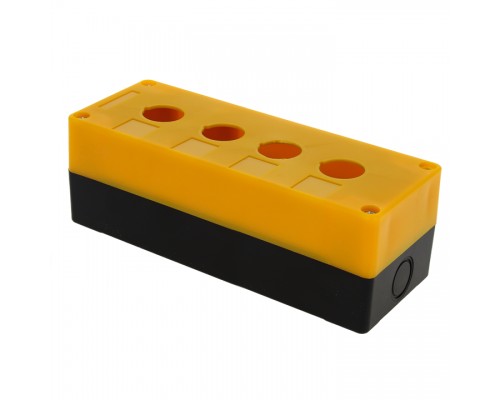 Корпус КП104 4 кнопки пластик. жел. EKF cpb-104-o