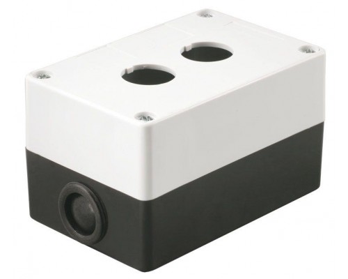Корпус КП 102 2-м бел. для кнопок ИЭК BKP10-2-K01