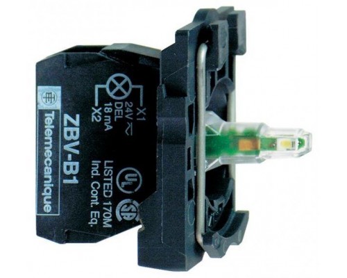 Корпус лампы сигнал. 24В SchE ZB5AV18B4