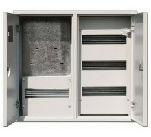 Корпус метал. учетный навес. 2-двер 520х585х160 3-фазн 48мод. SchE 30404DEK