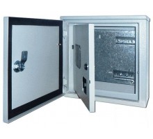 Корпус метал. учетный навес. 300х310х150 1-фазн. 12мод. SchE 30410DEK