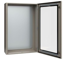 Корпус металлический ЩМП-5-0 У2 IP54 прозр. дверь ИЭК YKM11-05-54-1