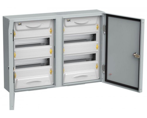 Корпус металлический ЩРн-2х24з-1 IP54 UNIVERSAL ИЭК MKM11-N-2X24-54-Z-U