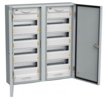 Корпус металлический ЩРн-2х48з-1 IP54 UNIVERSAL ИЭК MKM11-N-2X48-54-Z-U