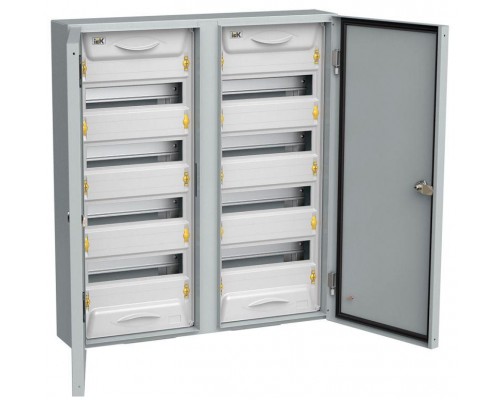 Корпус металлический ЩРн-2х48з-1 IP54 UNIVERSAL ИЭК MKM11-N-2X48-54-Z-U