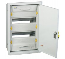Корпус металлический ЩРв-24з-1 36 IP31 UNIVERSAL ИЭК MKM12-V-24-31-Z-U
