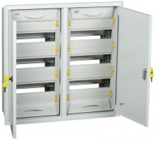 Корпус металлический ЩРв-2х36з-1 36 IP31 UNIVERSAL ИЭК MKM12-V-2X36-31-Z-U