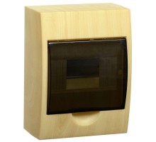 Корпус модульный пластиковый ЩРН-П-6 мод. навесной IP41 сосна ИЭК MKP12-N-06-41-K34