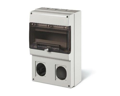 Корпус на 12 модулей и 2 поста с основанием 70х87мм Тип M400 DKC DIS6723300