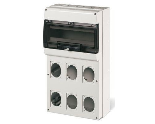 Корпус на 16 модулей и 6 постов с основанием 70х87мм Тип M550 DKC DIS6725616
