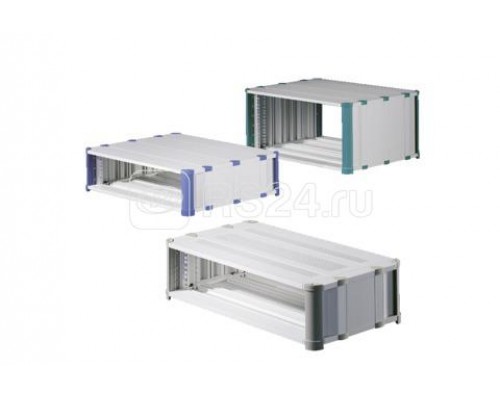 Корпус настольный HeiCase 19дюйм 3U/300мм RAL5018 Rittal 3750310
