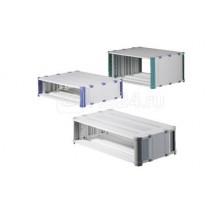 Корпус настольный HeiCase 19дюйм 4U/420мм RAL5018 вент. Rittal 3750440