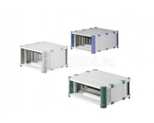 Корпус настольный HeiCase 1/2 19дюйм 2U/300мм RAL5018 Rittal 3750200
