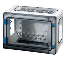 Корпус пластиковый 180х270х163 открывание инструментом сер. с прозр. дверью FP 0100 HENSEL 68000197